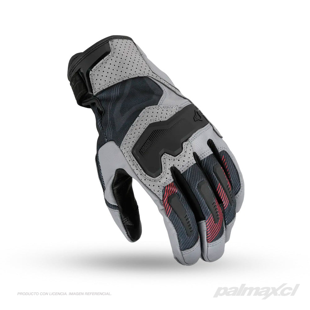 Guantes de verano para moto de calle modelo Haros 2.0 negro/gris | Macna